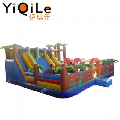 CE Certificated Inflable Juego Obstacle Courses Inflatable Slide