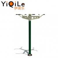 Exercise equipment stand galvanized outdoor fitness equipment three people pull ups frame